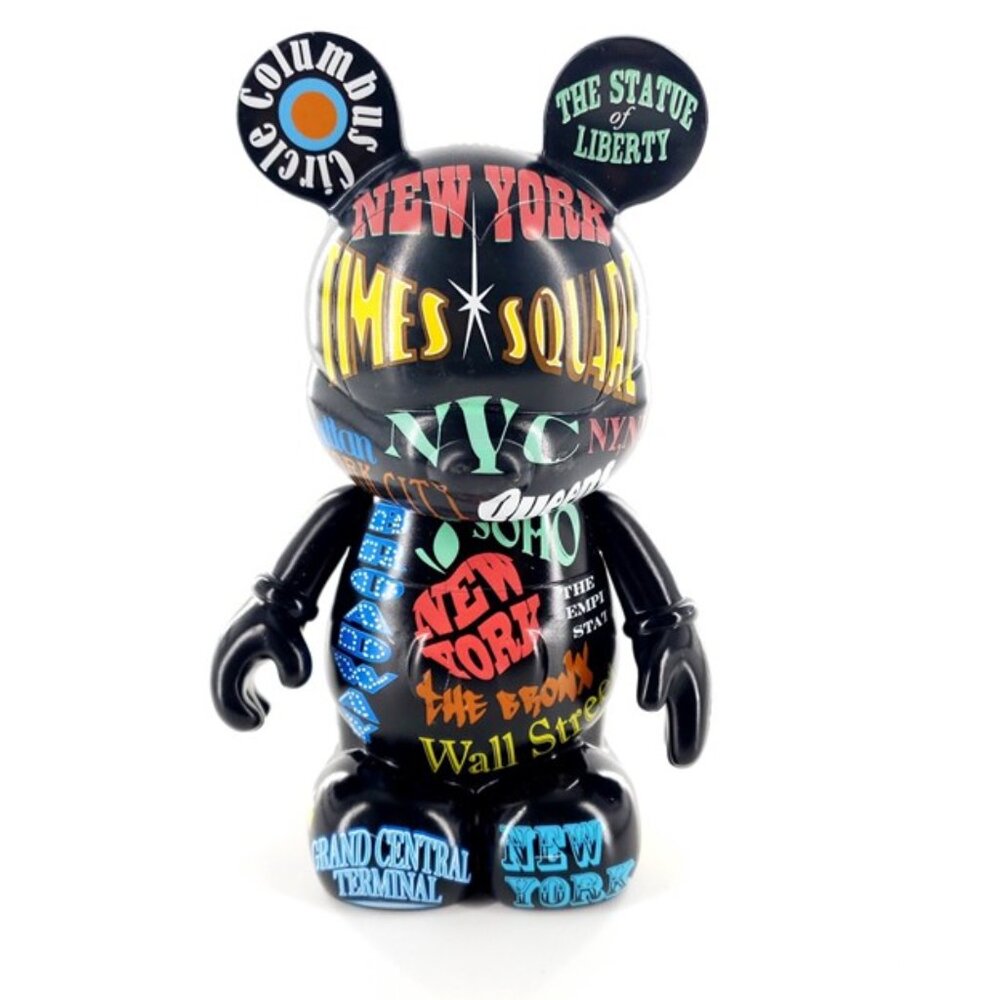 DISNEY STORE Vinylmation New York Collection 9" Mickey Mouse LE MIB NLA